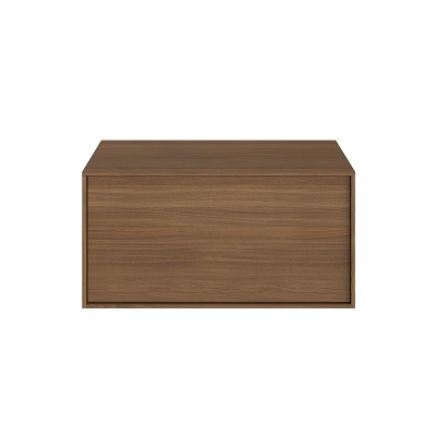 Тумба ATOLLO напольная/подвесная с ящиком 80, белая матовая