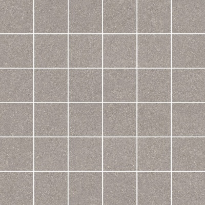 Декор Рабат мозаичный серый матовый обрезной 30x30x0,9