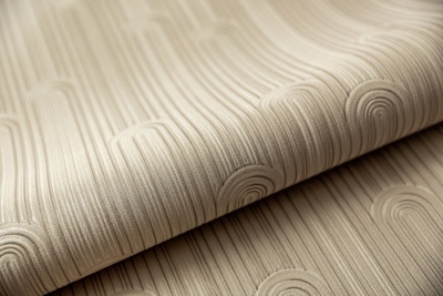 Обои виниловые Арки мотив, бежевое золото