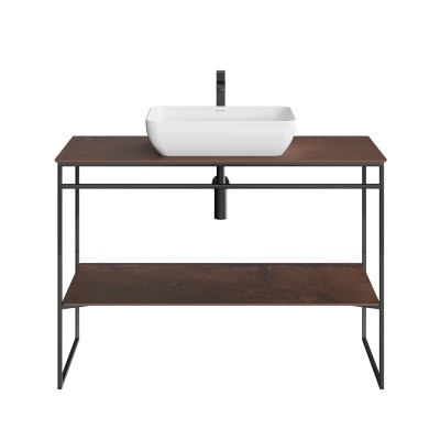 Металлическая структура PLAZA Next напольная 120, черная матовая Металлическая структура PLAZA Next напольная 120, черная матовая